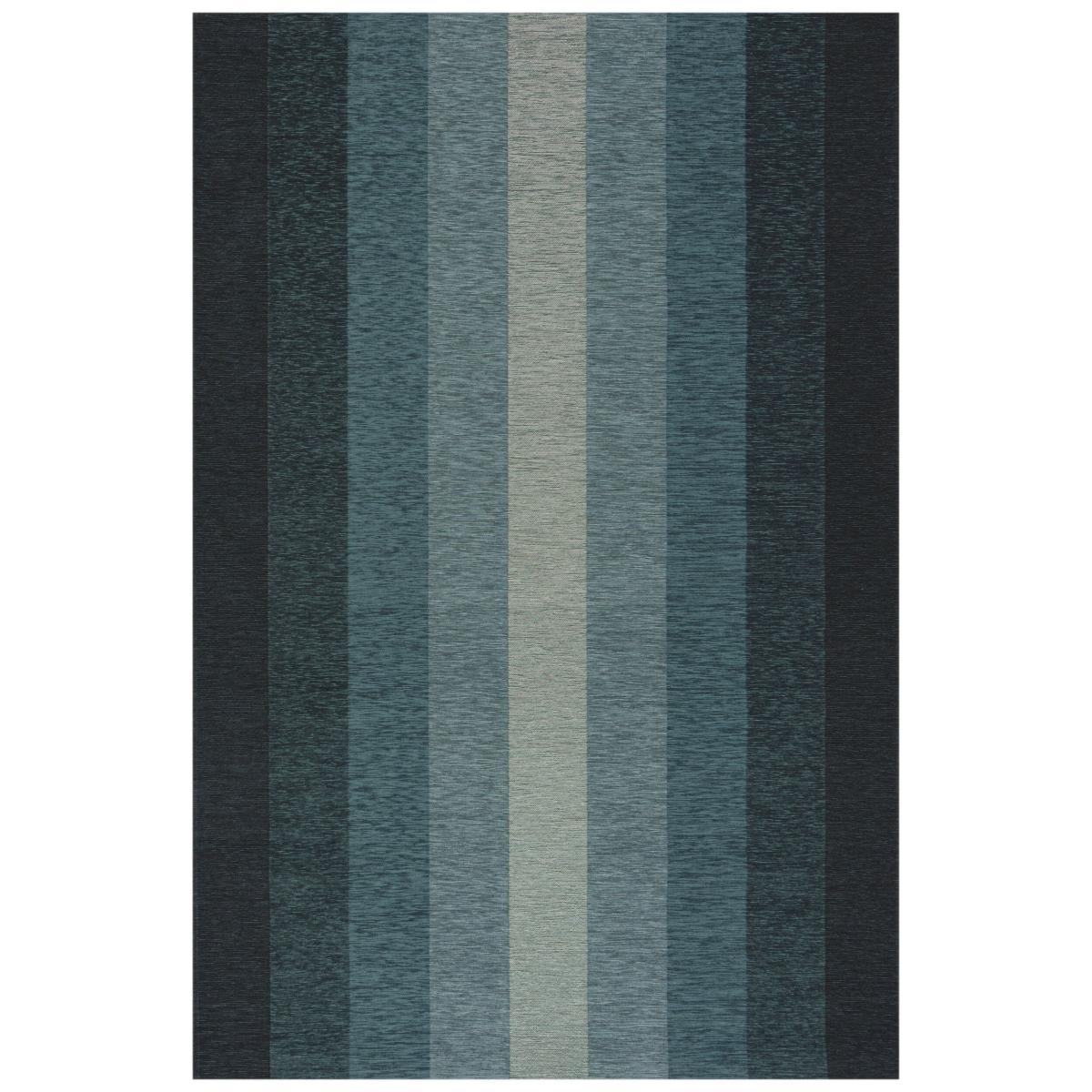 Ombre Stripe Rug Blue – image 5