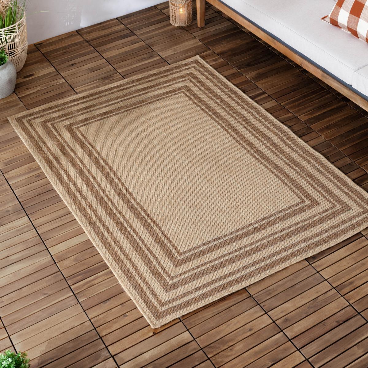 Yard Camber Jute Effect Indoor Outdoor Rug – image 3