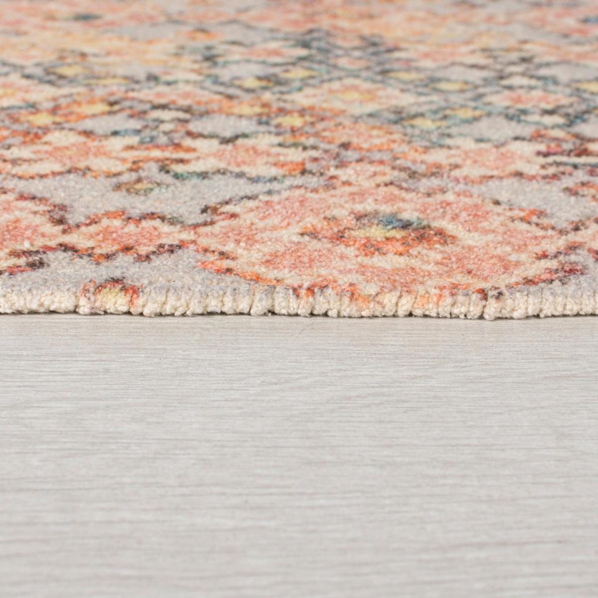 Estell Chenille Rug Orange/Blue/Yellow – image 4