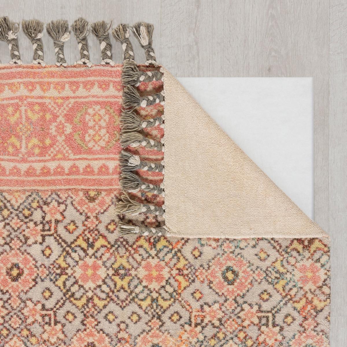 Estell Chenille Rug Orange/Blue/Yellow – image 5