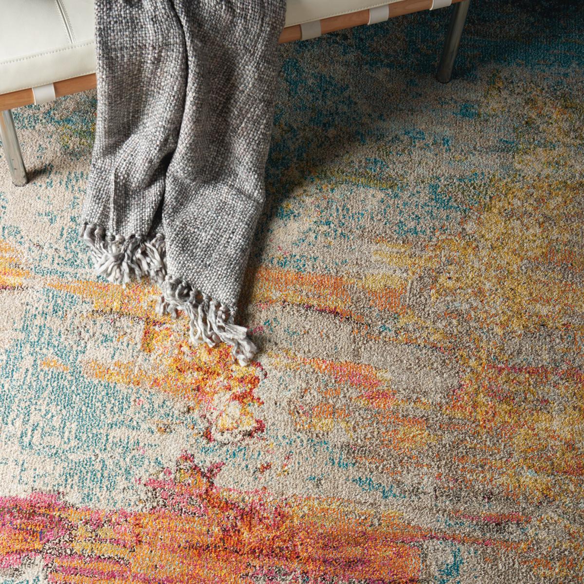 Multi Coloured Celestial Sealife Rug Multi-Coloured – image 3
