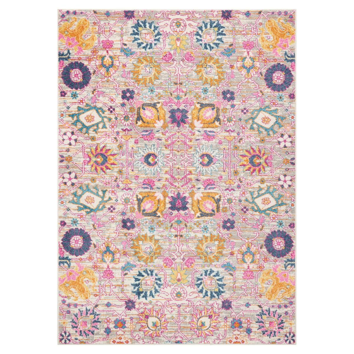 Silver Passion Rug Multi-Coloured/Pink – image 2