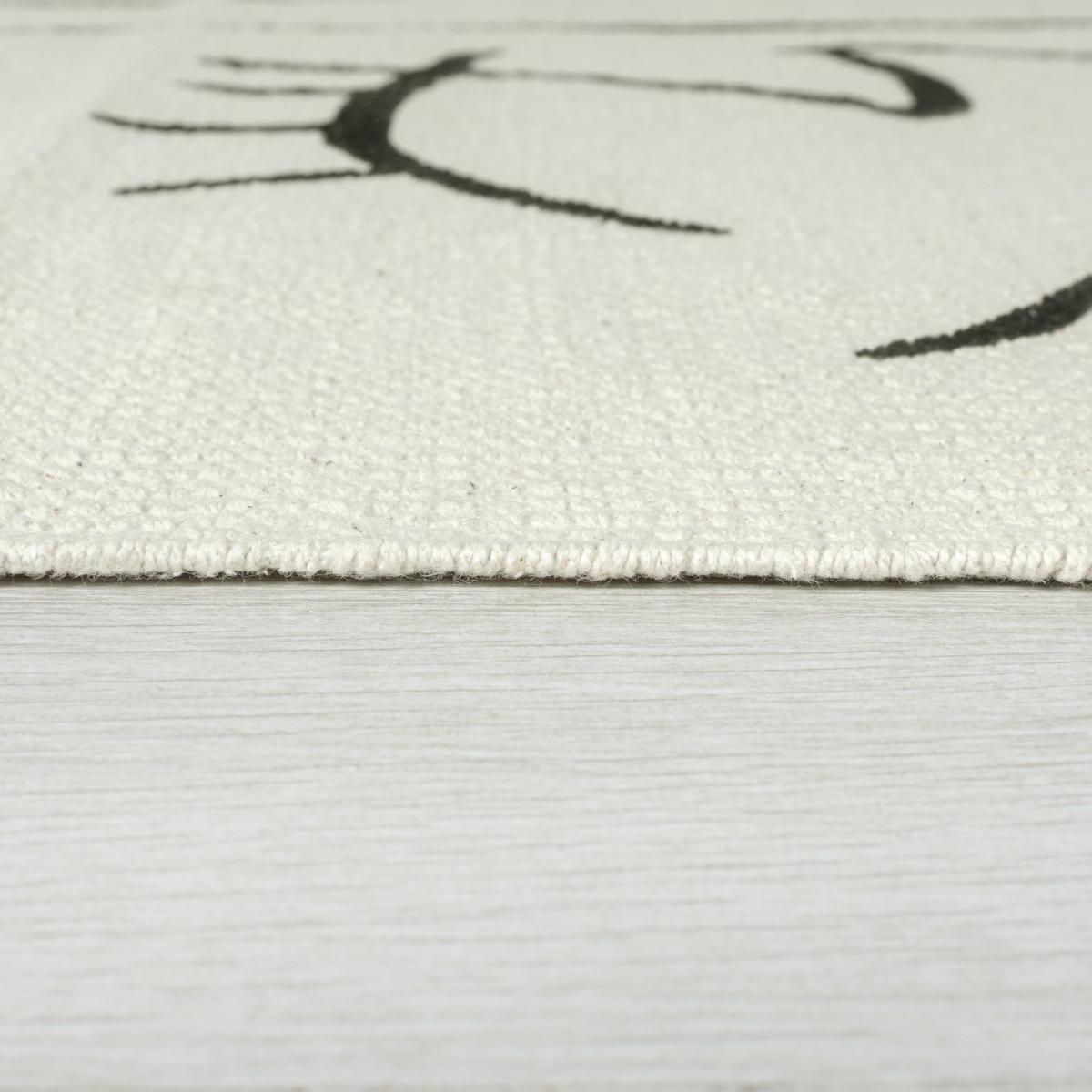Retreat Abstract Rug Natural (Cream) – image 4