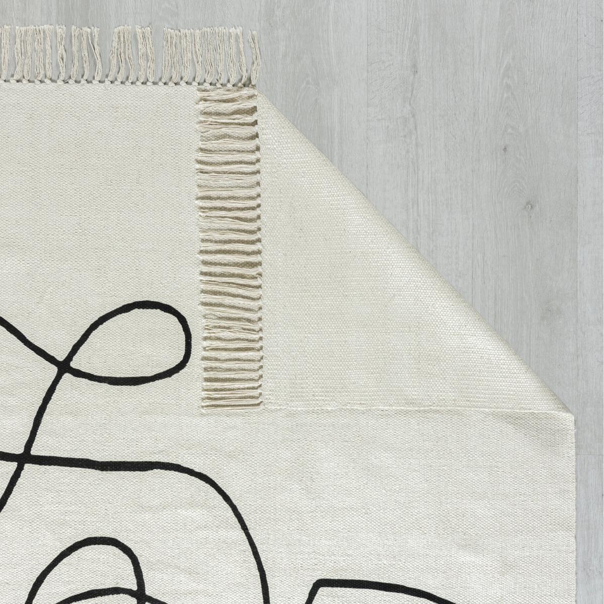 Retreat Abstract Rug Natural (Cream) – image 5