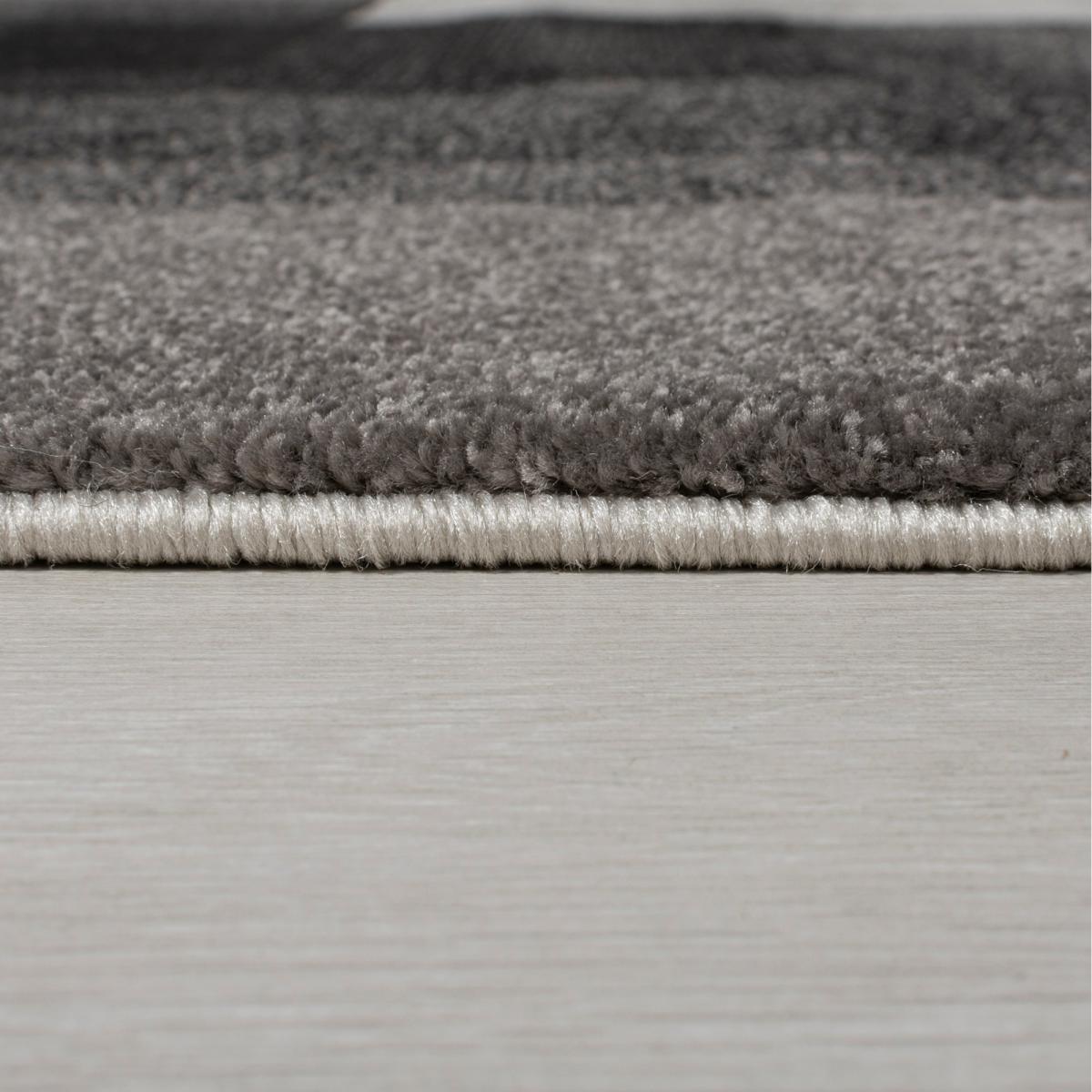 Plaza Abstract Rug Plaza Abstract Grey Black – image 4