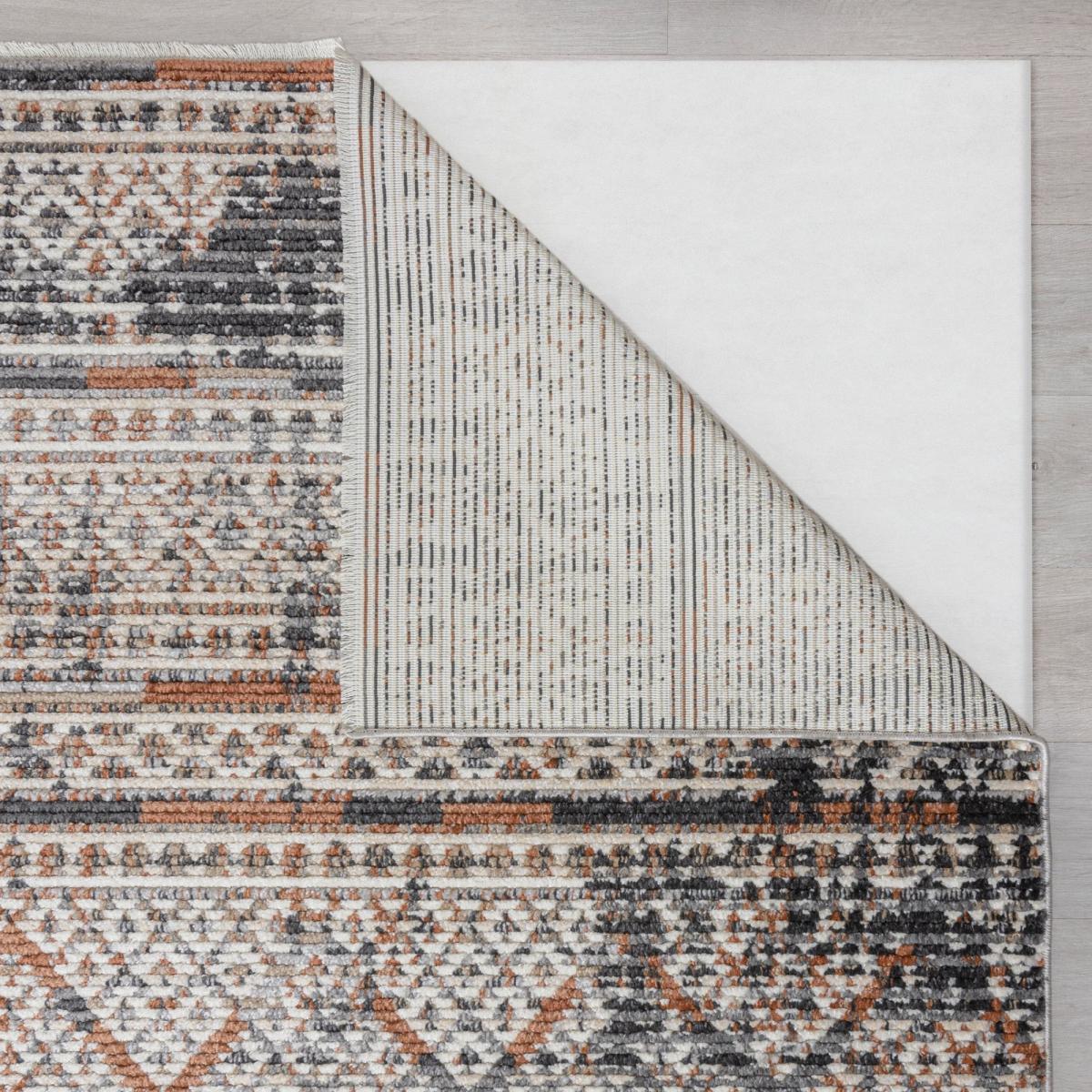 Spencer Flatweave Rug Rust – image 4