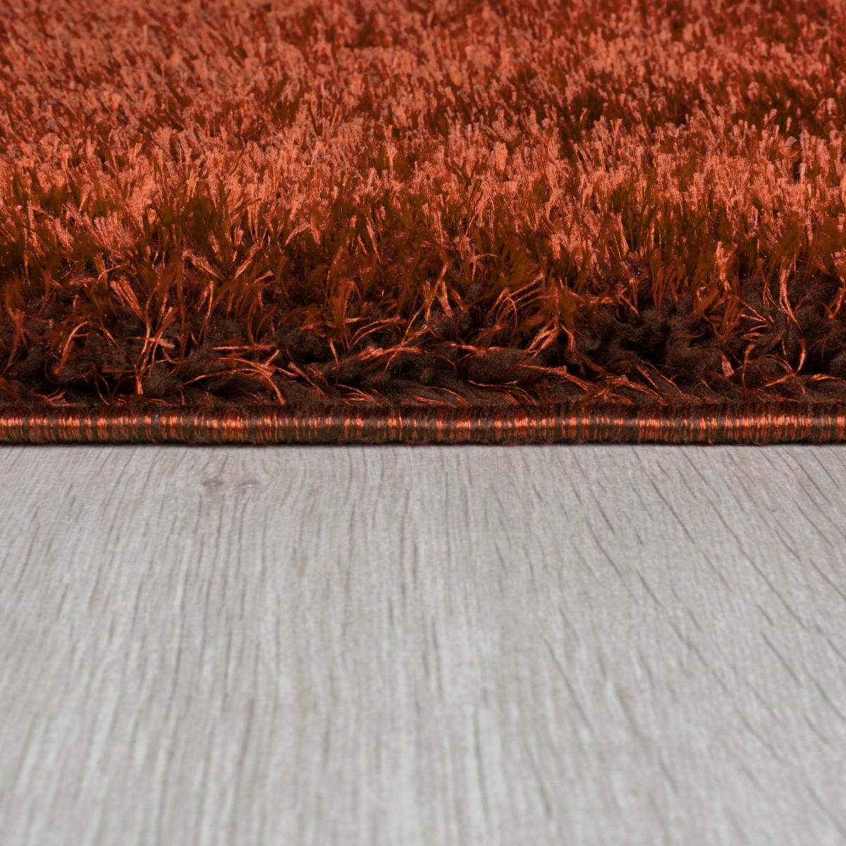 Indulgence Shaggy Rug Terracotta – image 4