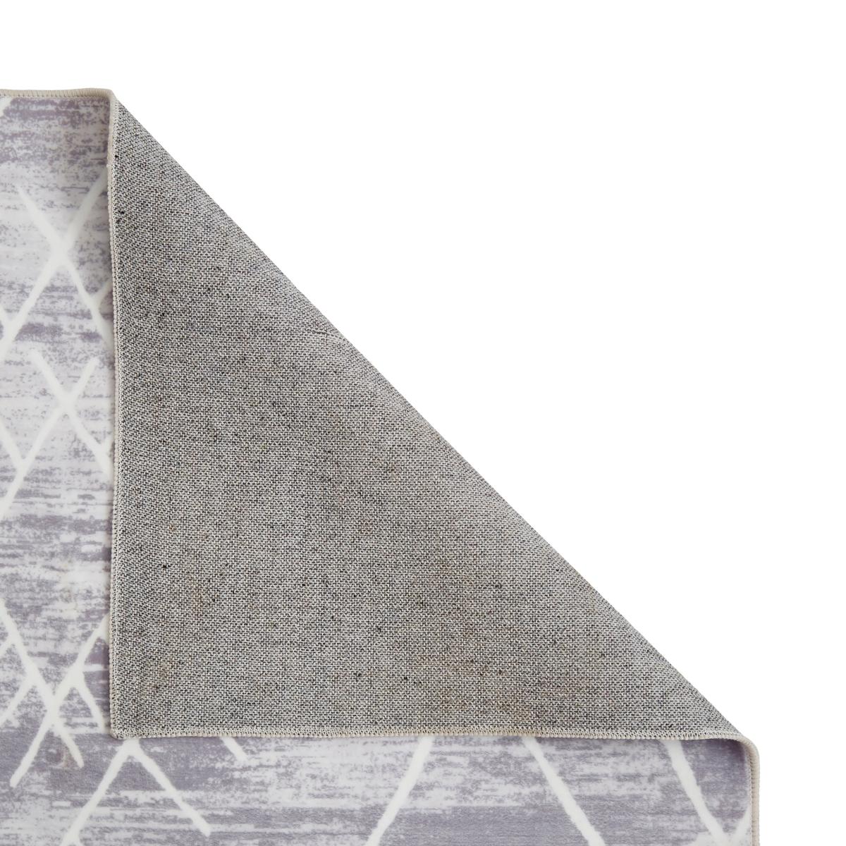 Global Sketch Washable Rug Grey – image 3