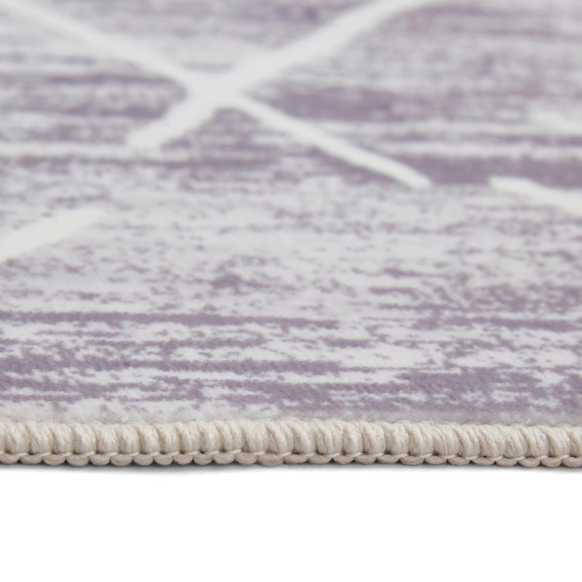Global Sketch Washable Rug Grey – image 4
