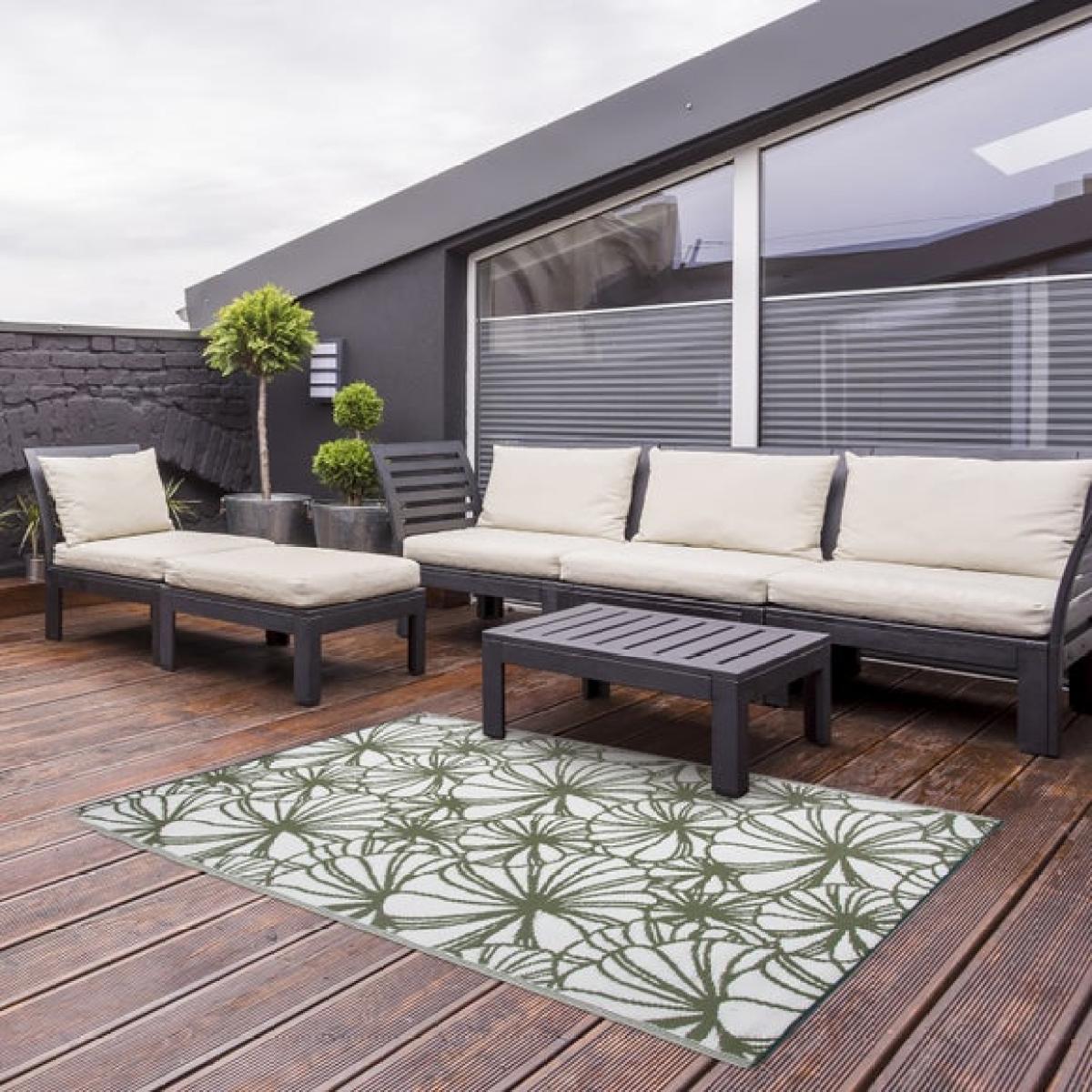Fallen Fruits Floral Outdoor Rug – image 1