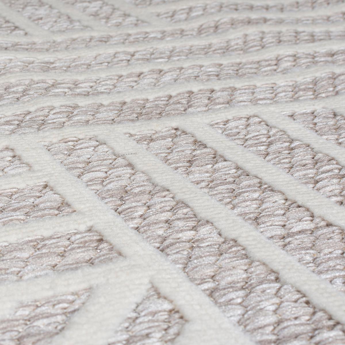 Blocks Indoor Outdoor Natural Rug Natural – image 3