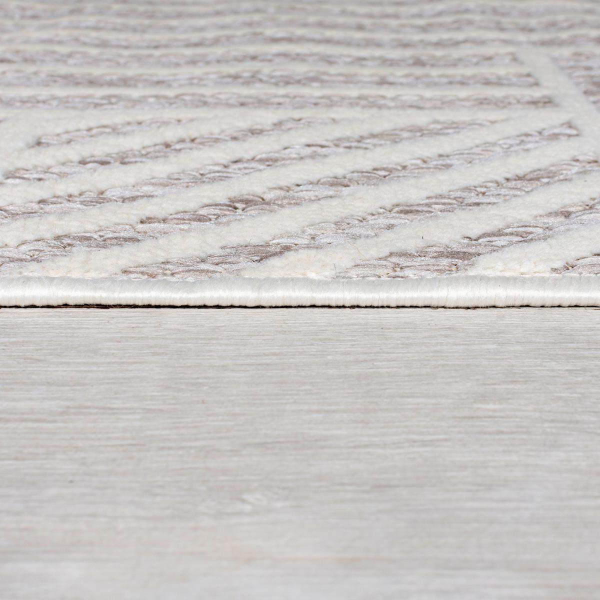 Blocks Indoor Outdoor Natural Rug Natural – image 4