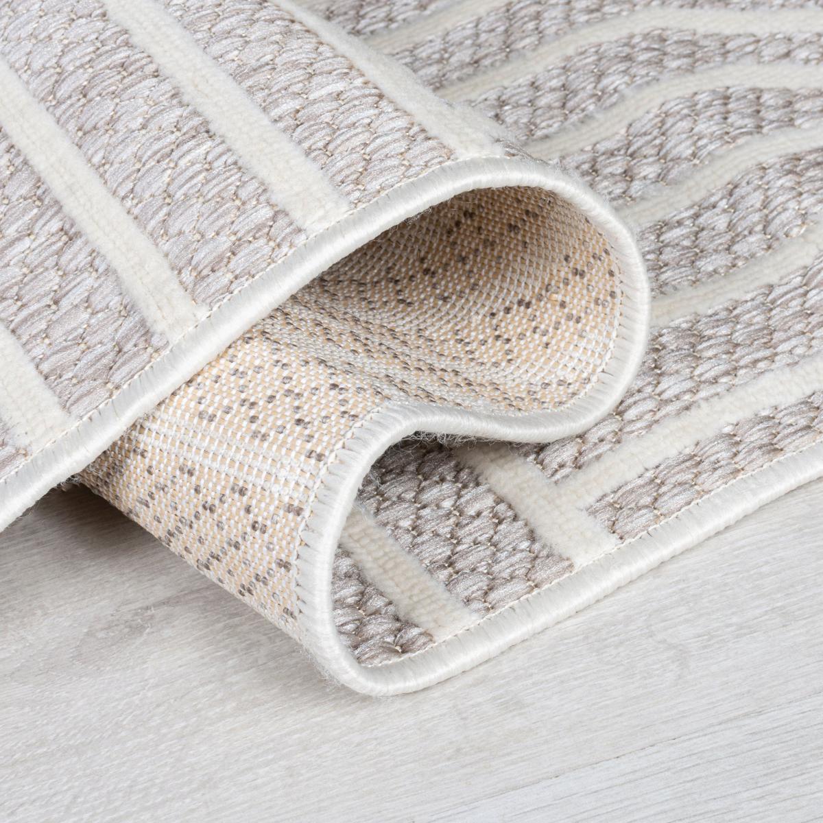 Blocks Indoor Outdoor Natural Rug Natural – image 5