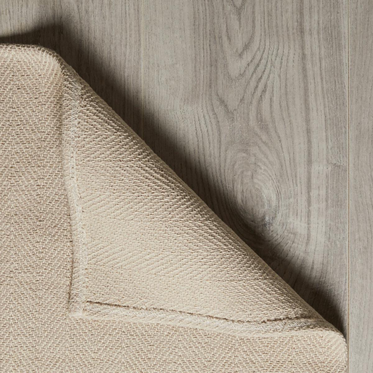 Cotton Herringbone Runner Herringbone Mushroom – image 3