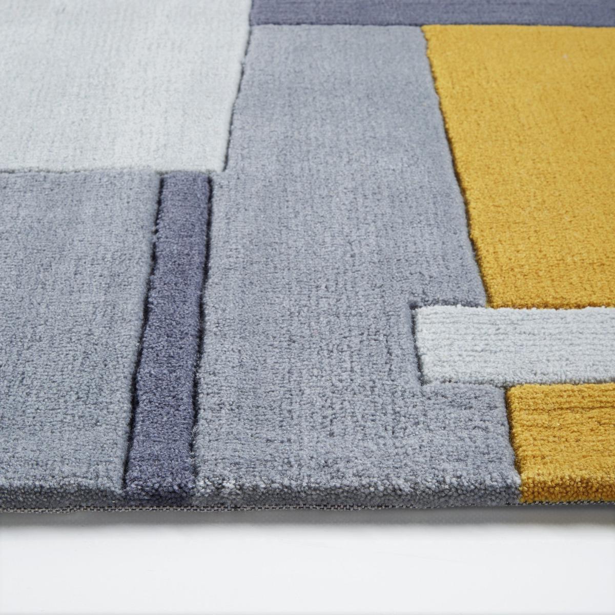Elements Farg Abstract Rug Grey/Multi-Coloured – image 2