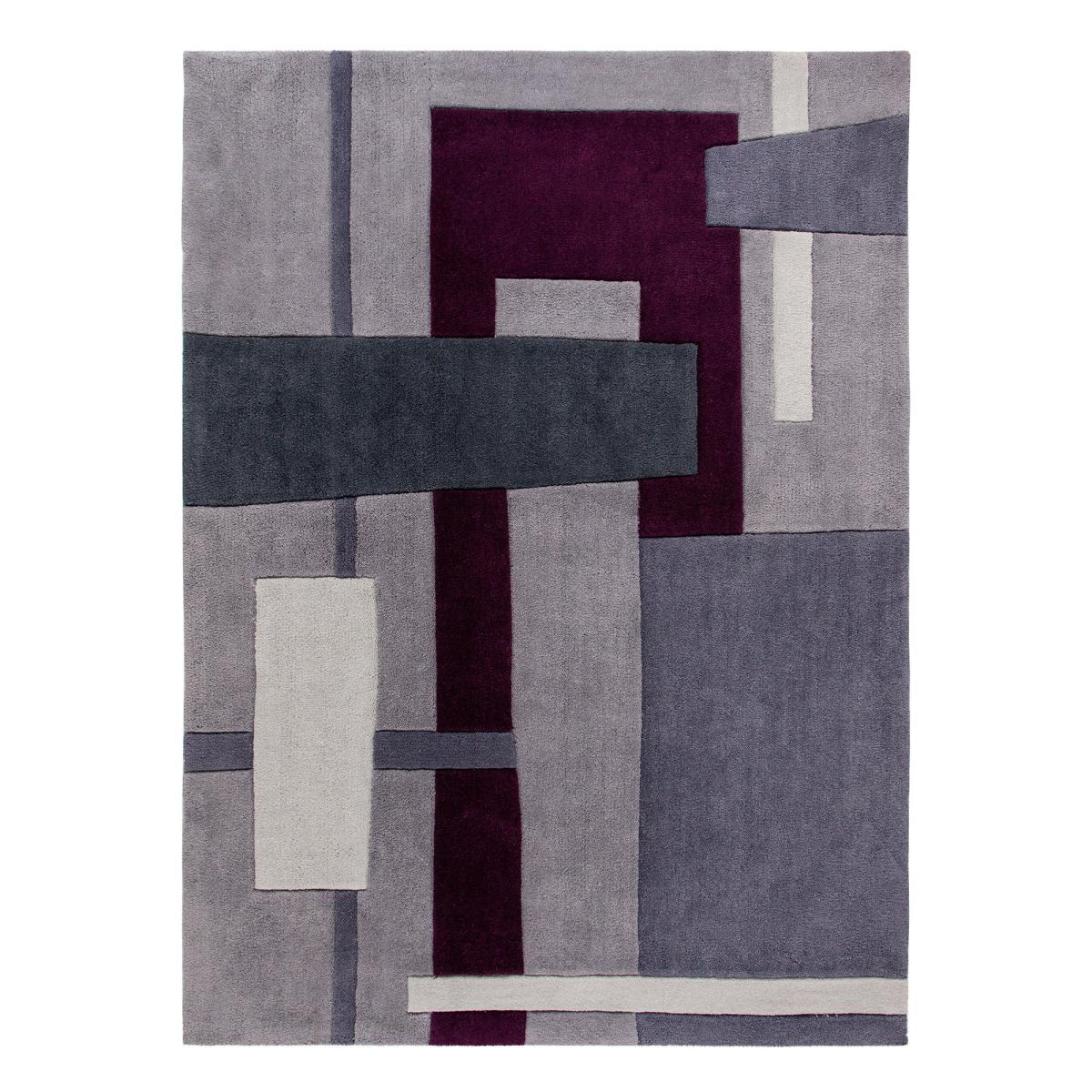 Elements Farg Abstract Rug Grey/Multi-Coloured – image 5