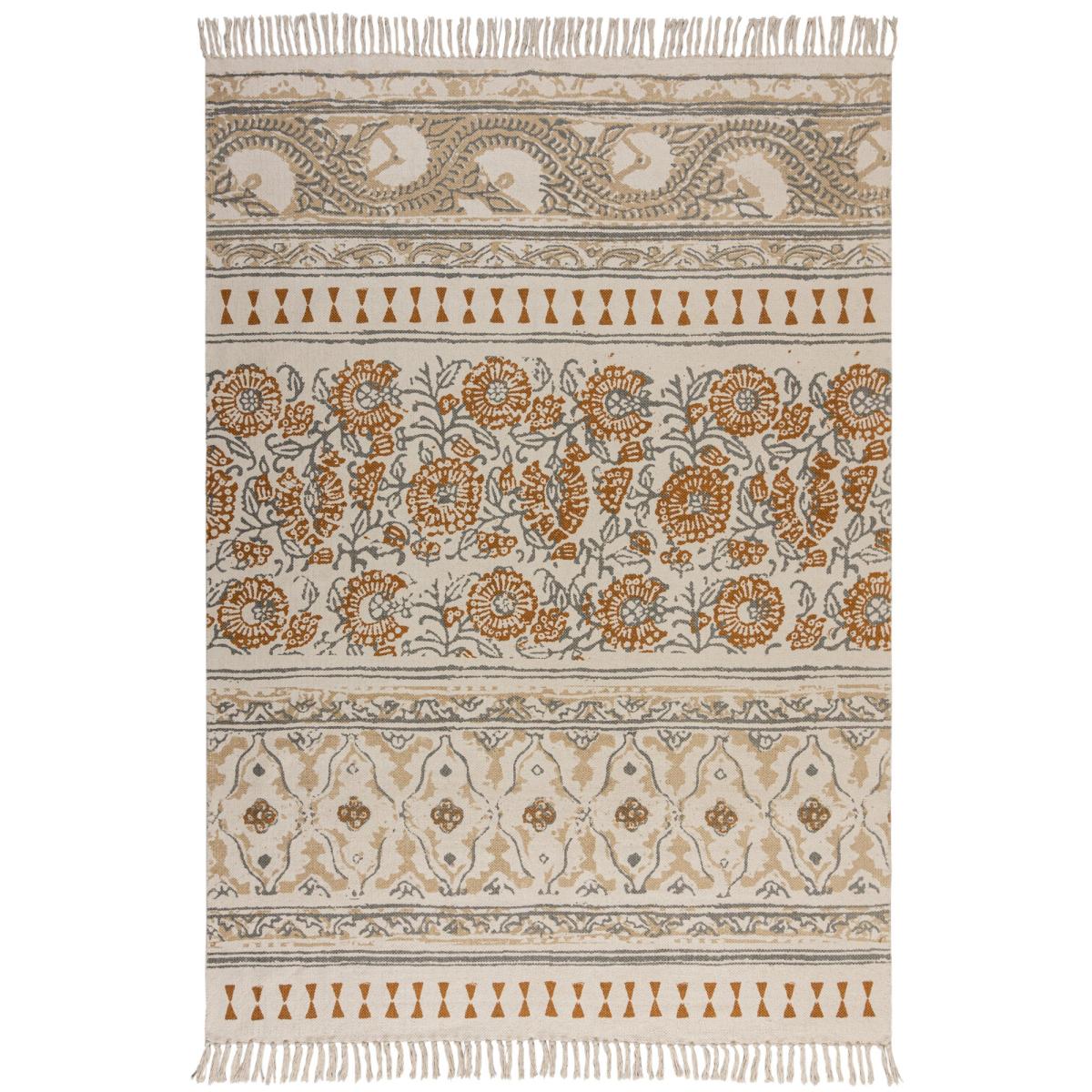 Bhavra Cotton Flatweave Rug Natural – image 2