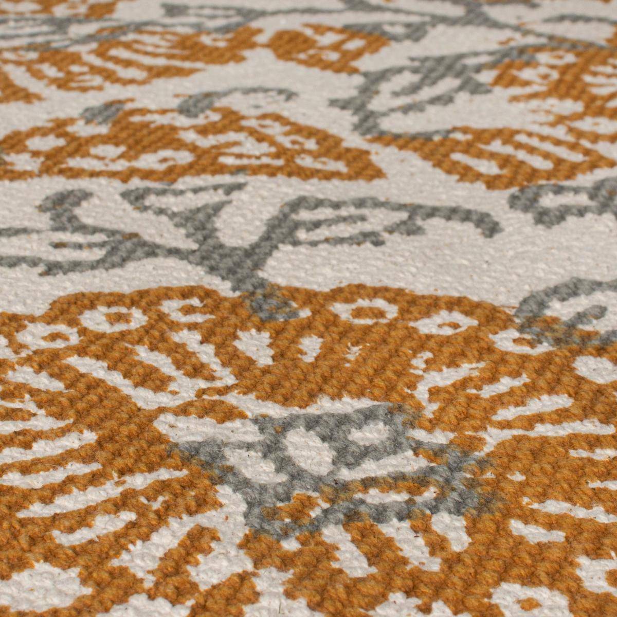 Bhavra Cotton Flatweave Rug Natural – image 3