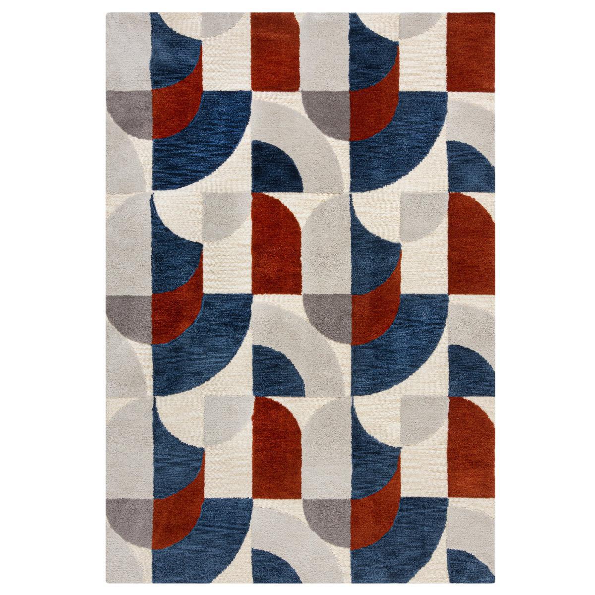 Elements Marne Rug Red/Blue/White – image 2