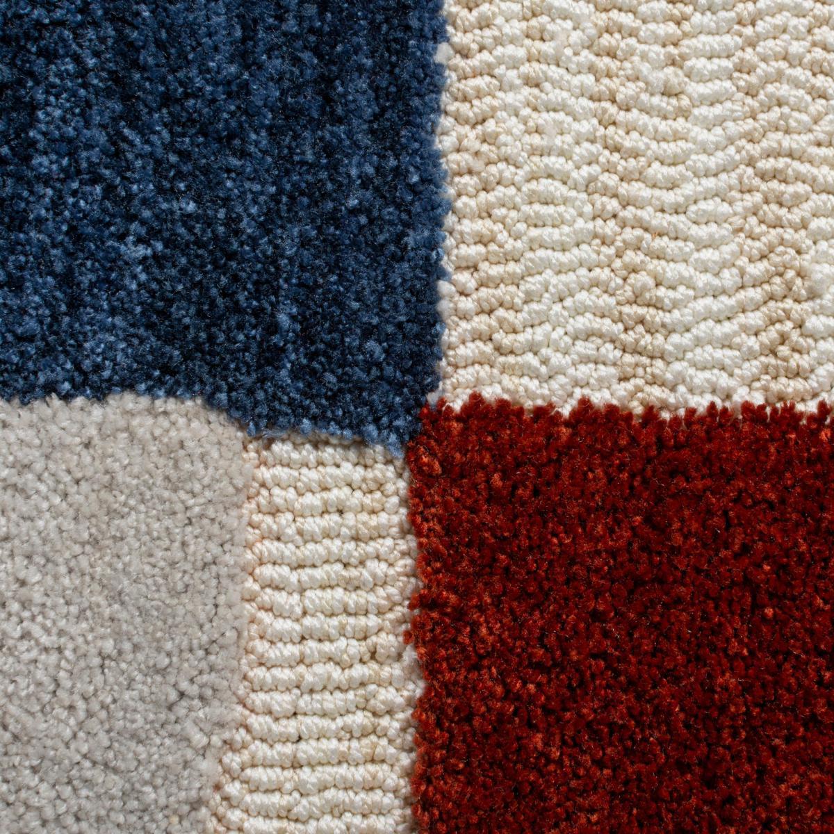 Elements Marne Rug Red/Blue/White – image 3