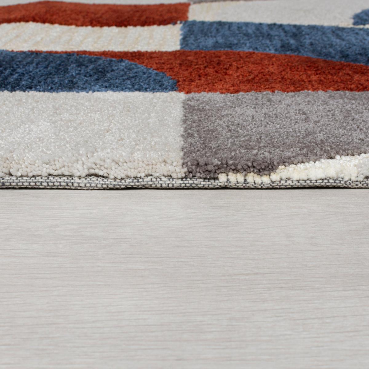 Elements Marne Rug Red/Blue/White – image 4
