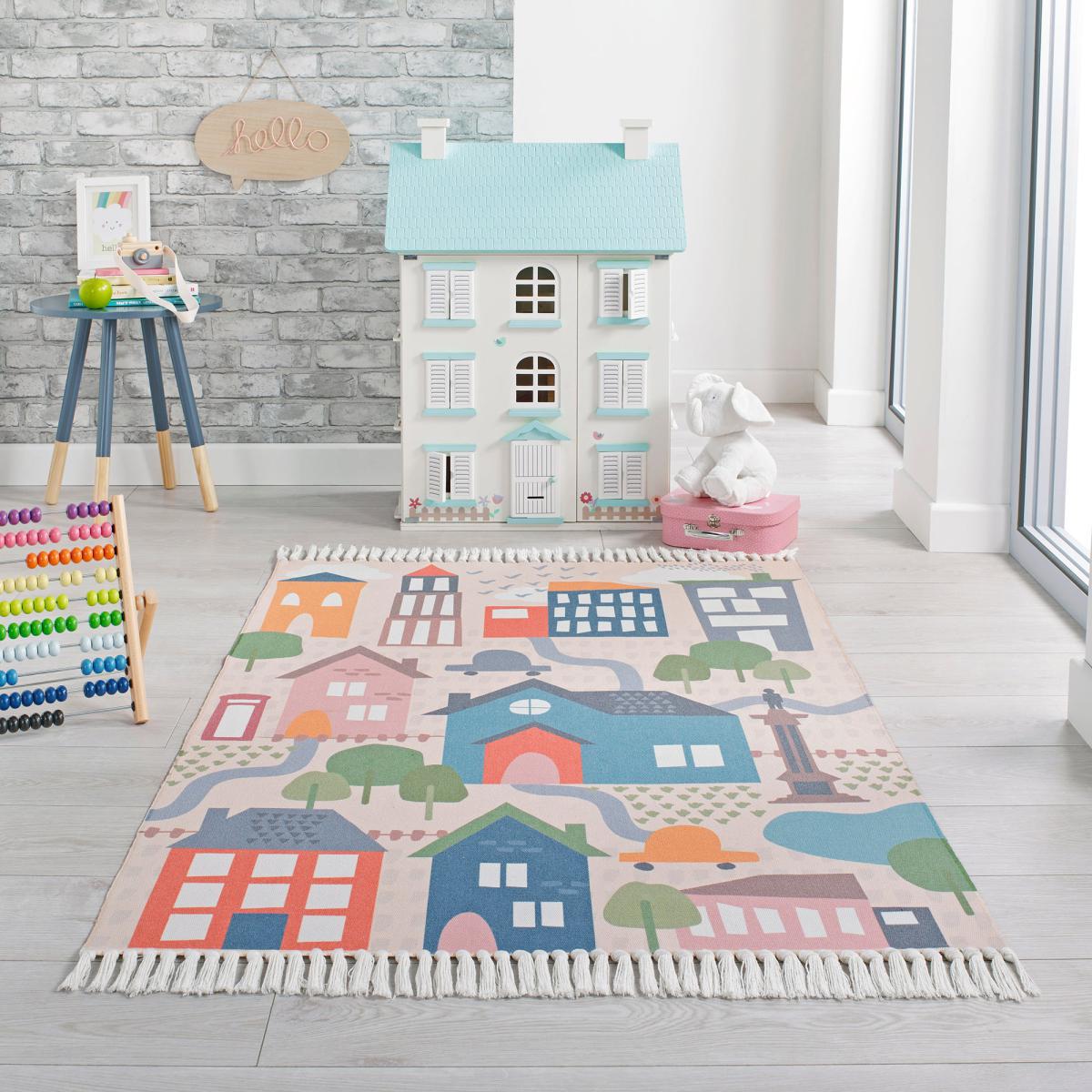 My Town Washable Rug MultiColoured – image 1