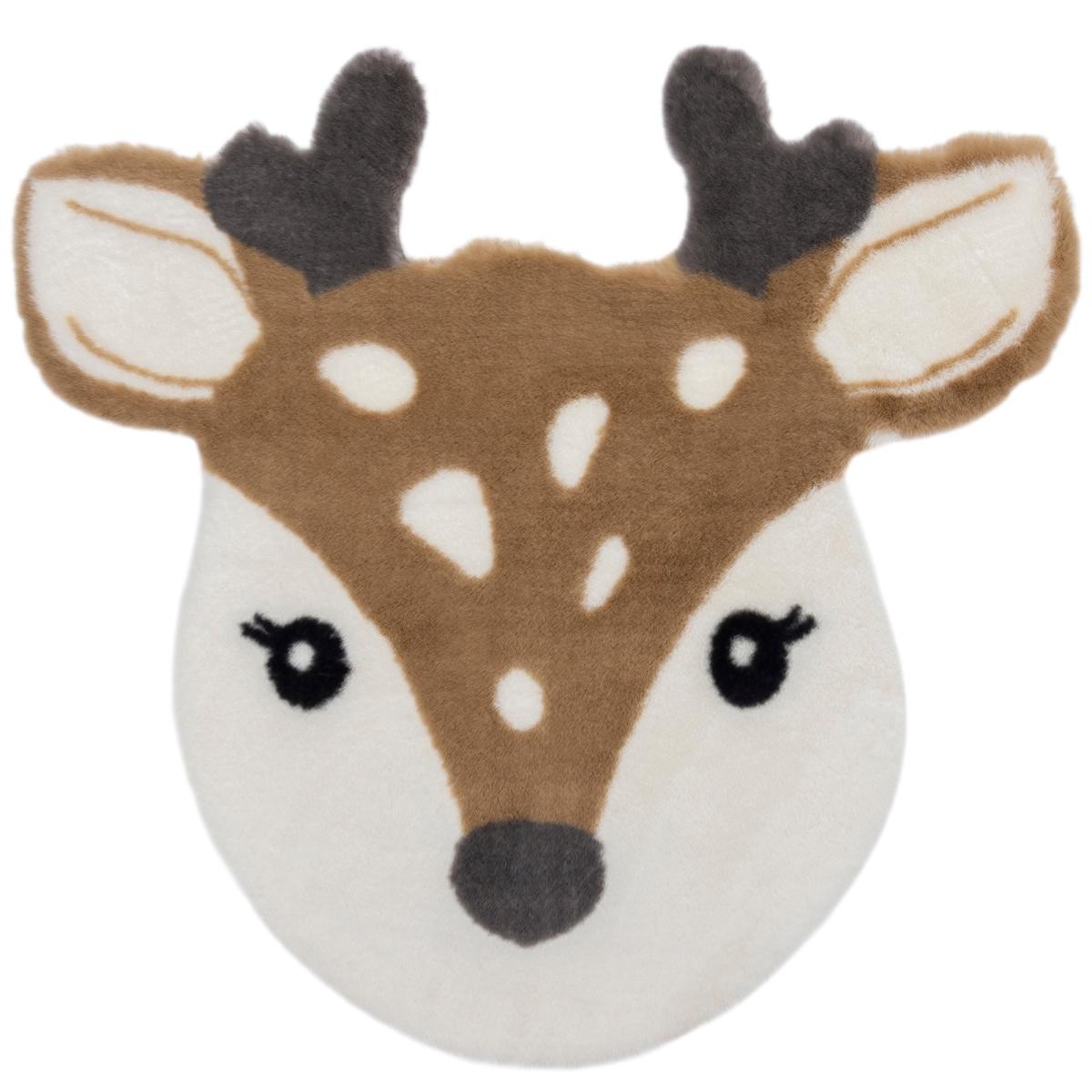 Darcie the Deer Rug Brown/White – image 2