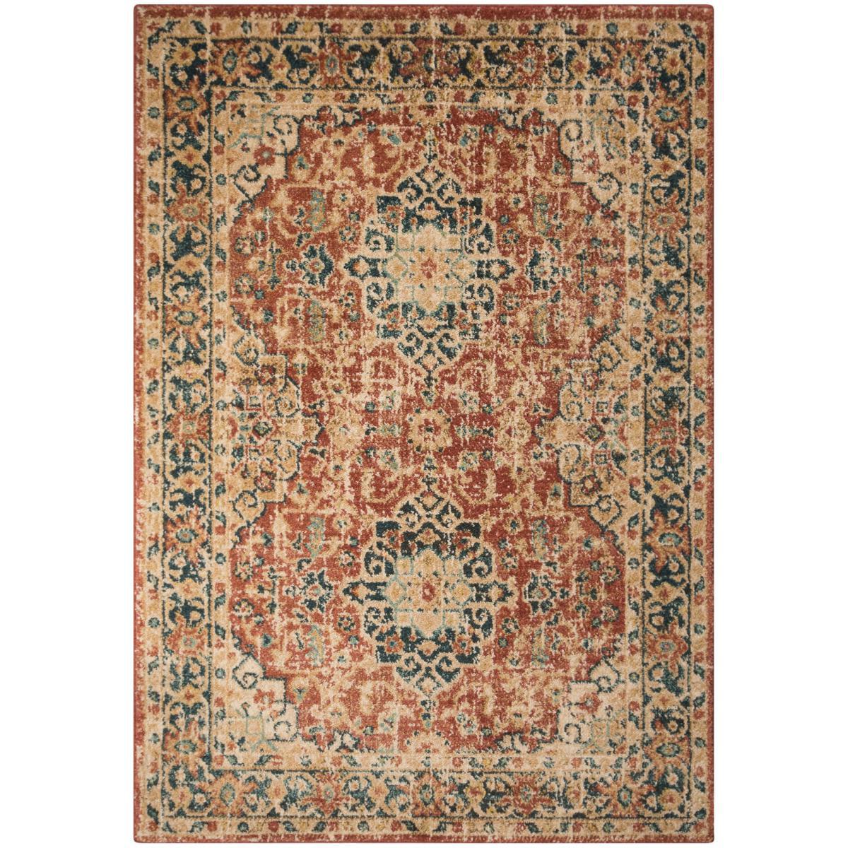 Nella Traditional Rug Orange – image 2