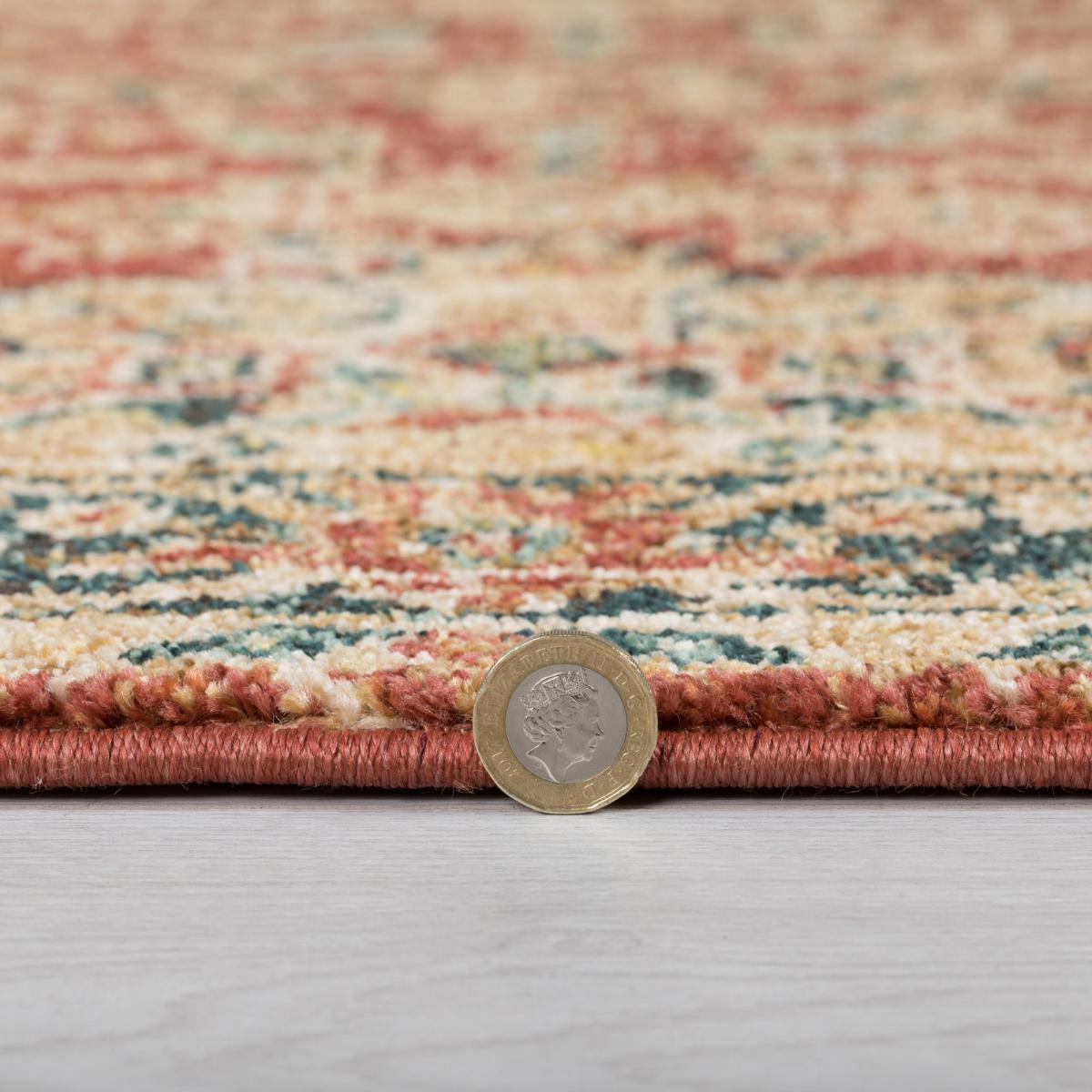 Nella Traditional Rug Orange – image 5