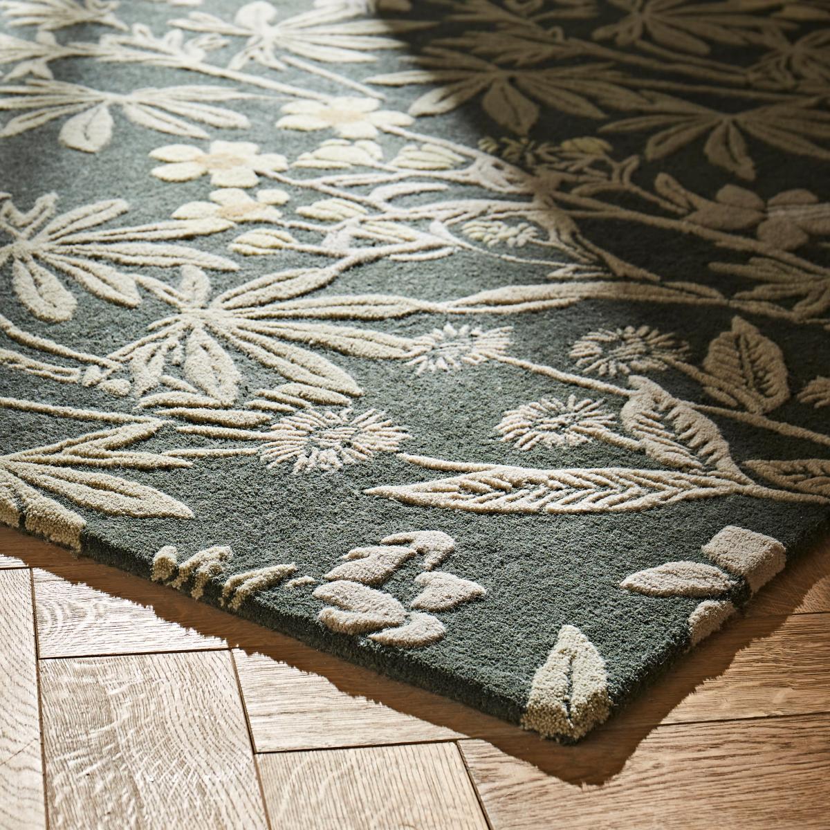 Meadow Floral Wool Rug MultiColoured – image 2