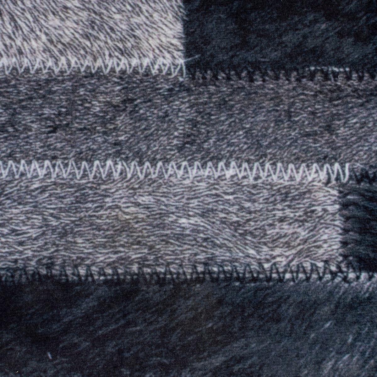 Porter Faux Hide Rug Porter Grey – image 5