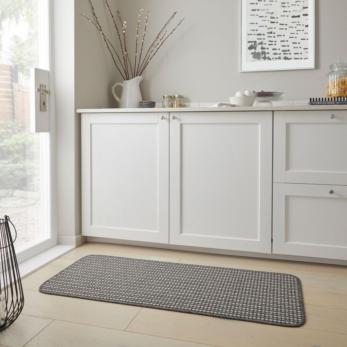 Practi Dana Washable Rug Charcoal – image 2