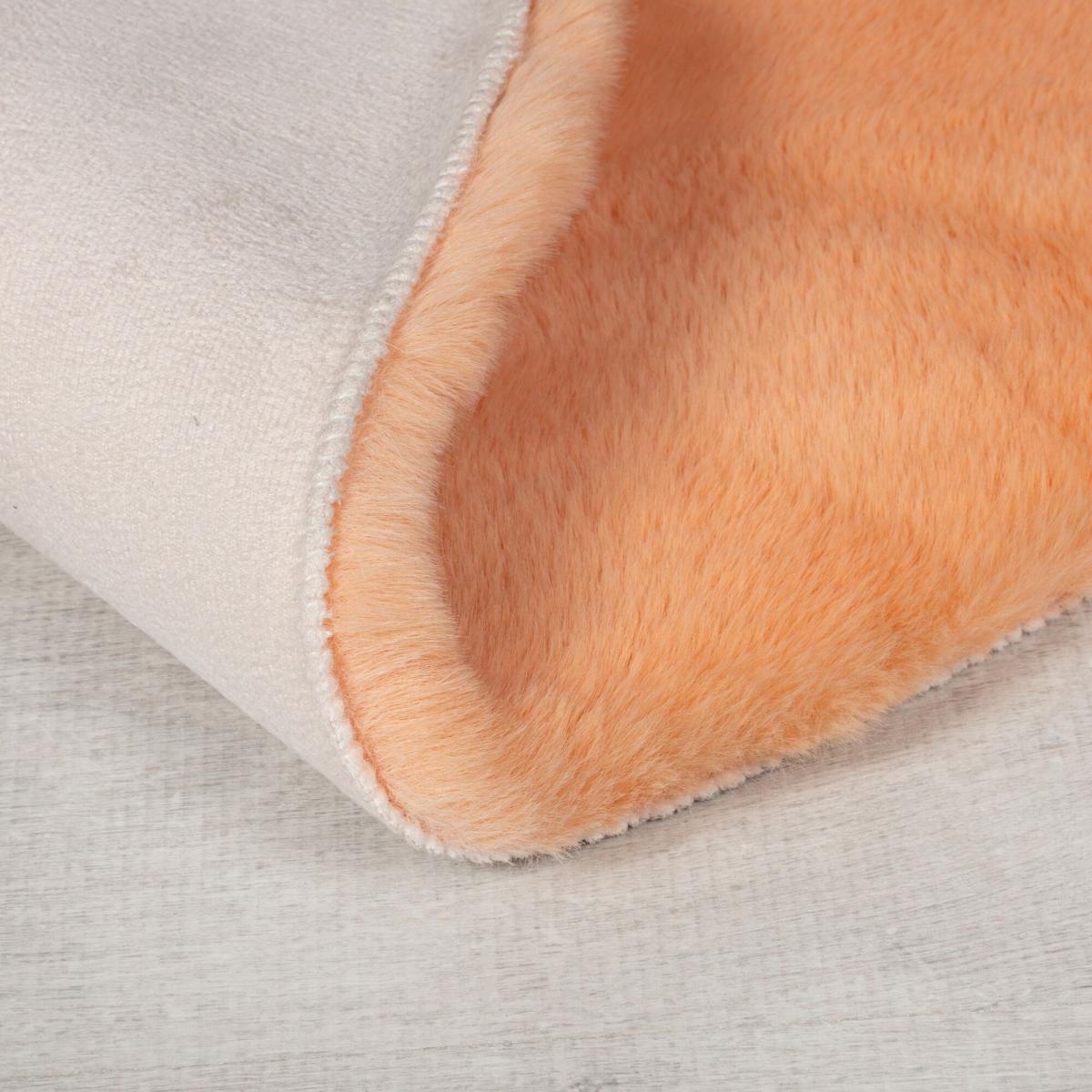 Kitty the Cat Supersoft Washable Faux Fur Rug Pink – image 3