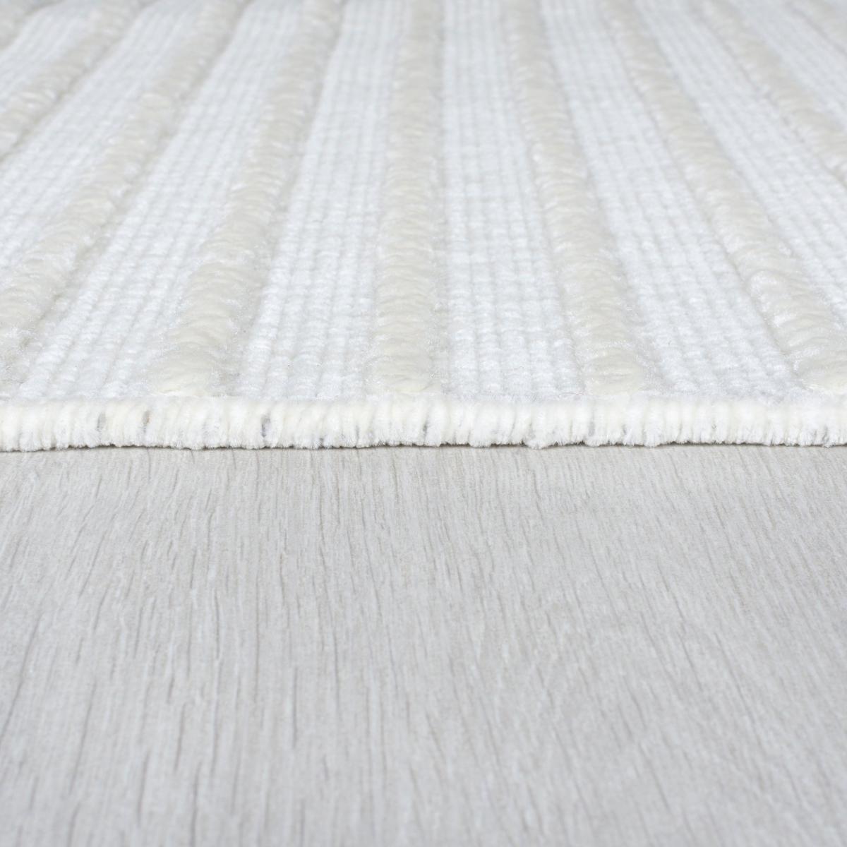PractiRug Fletcher Stripe Washable Rug Fletcher Stripe Cream – image 4