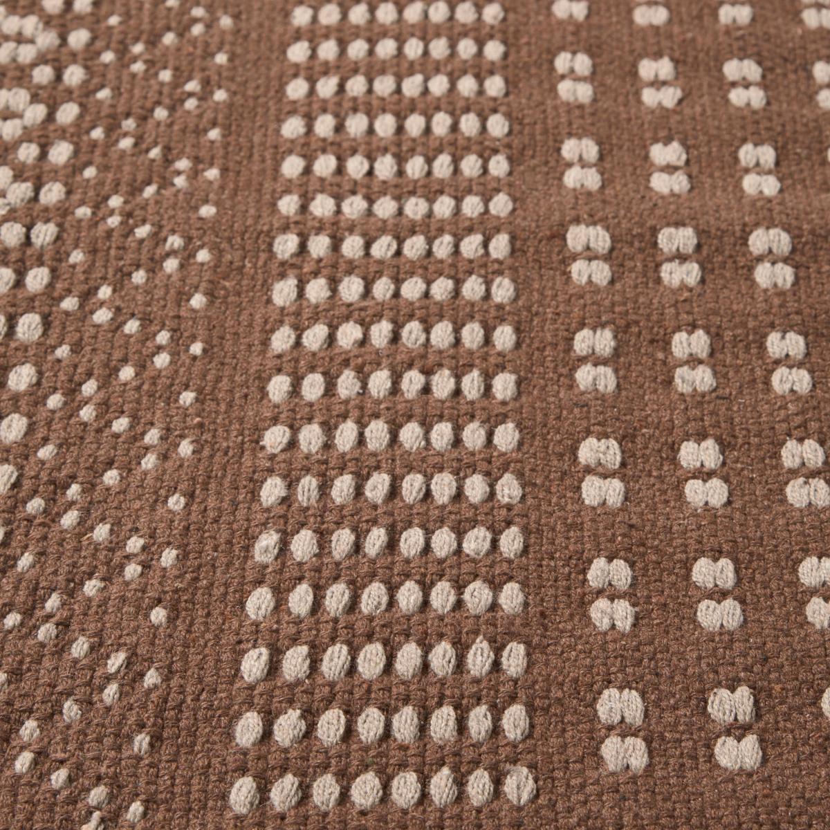 Woven Washable Rug Coffee – image 3