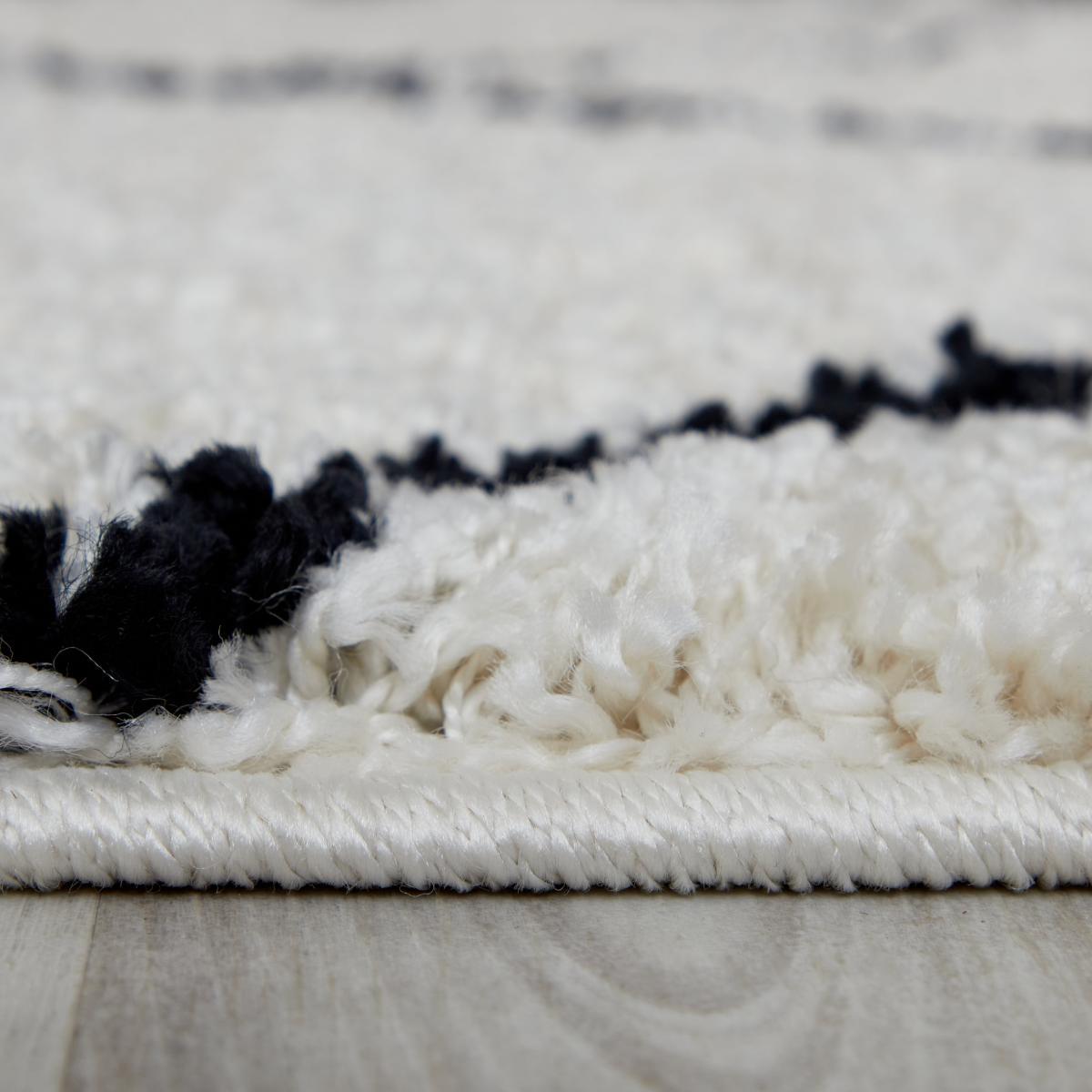 Berber Monochrome Rug Black and white – image 2