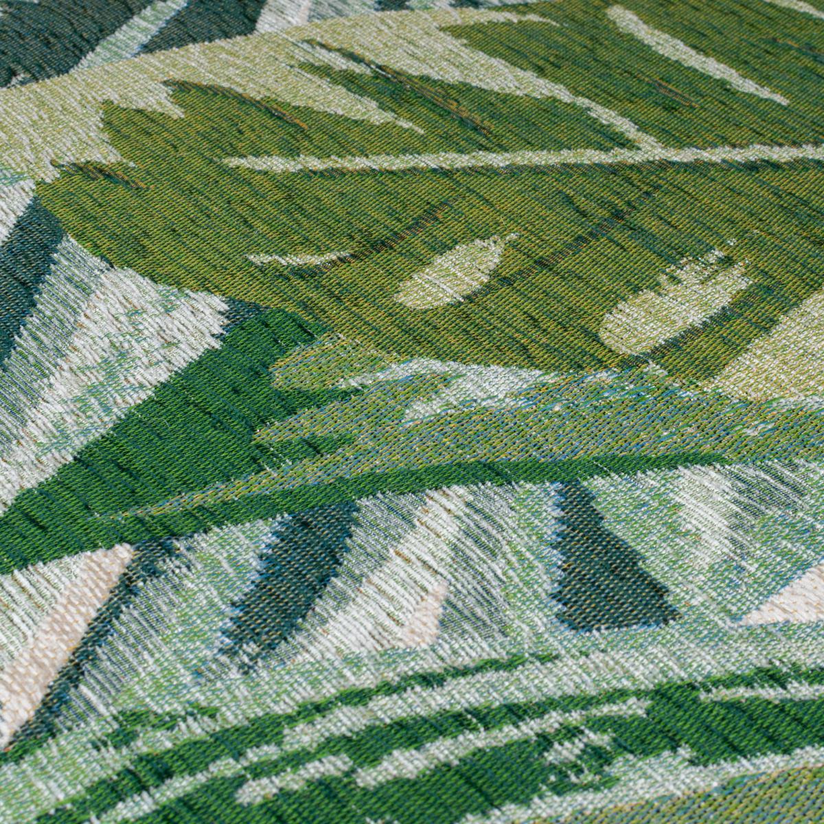 Jungle Palm Chenille Rug Jungle Palm Cream – image 3