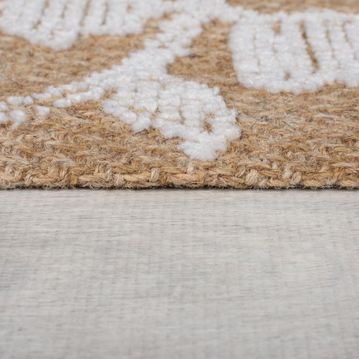 Churchgate Bradmore Floral Wool Rug Natural – image 4