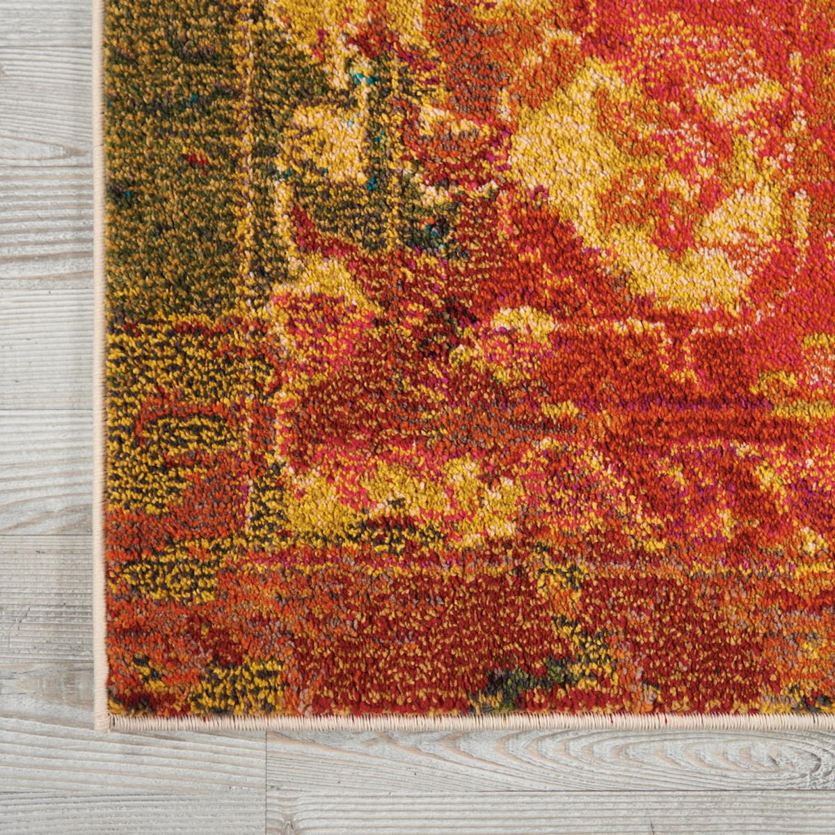 Multi Coloured Celestial Seaglass Rug Multi-Coloured – image 5