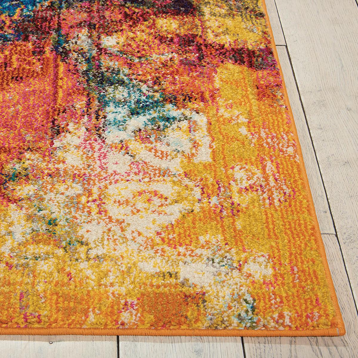 Multi Coloured Celestial Seaglass Rug Multi-Coloured – image 7