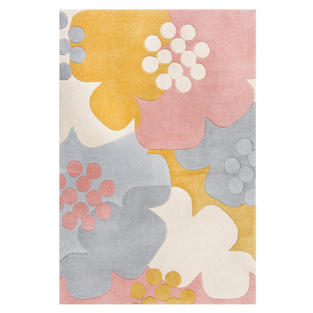 Retro Floral Rug Retro Floral Ochre – image 2