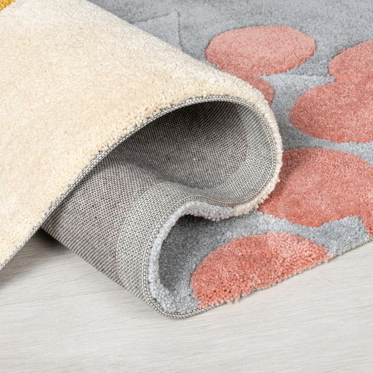 Retro Floral Rug Retro Floral Ochre – image 5