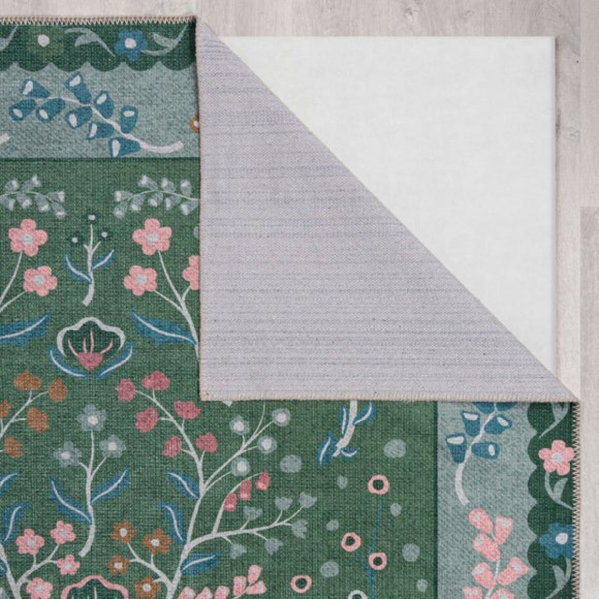 Sabrina Floral Washable Rug – image 3