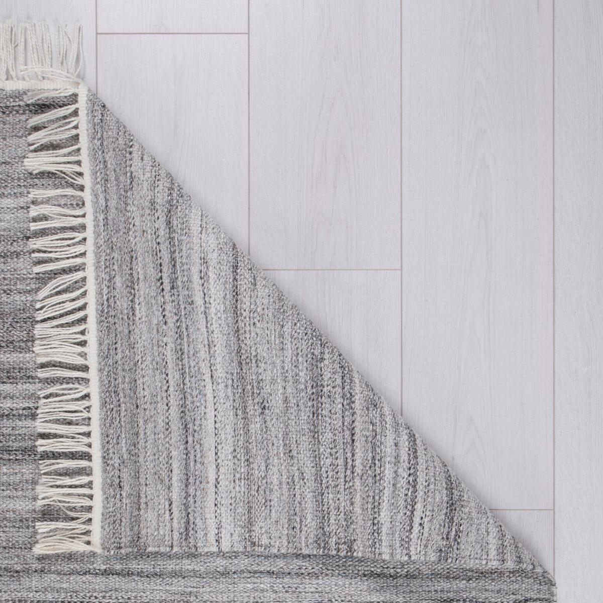 Masma Flatweave Rug Silver – image 3