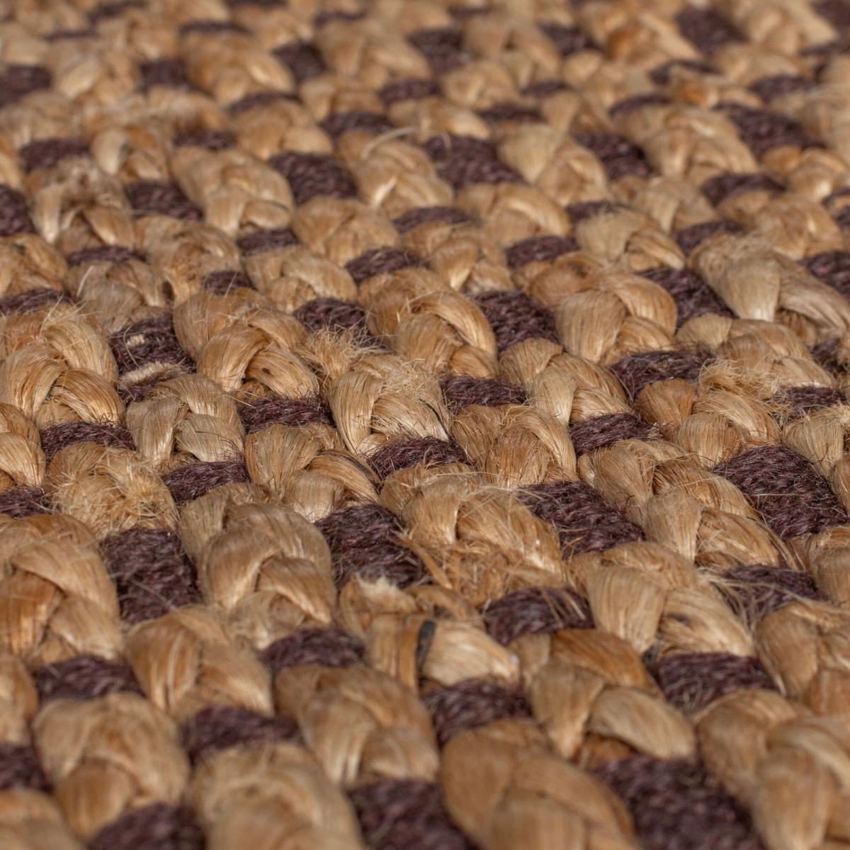 Chunky Jute Woven Rug Chunky Jute Bitter Chocolate – image 2