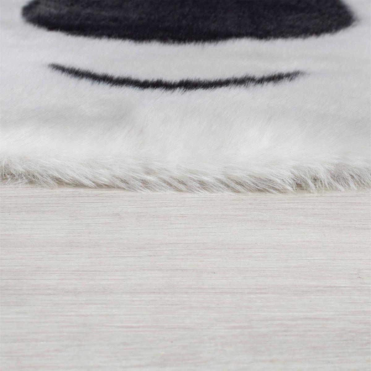 Koko the Koala Faux Fur Face Rug Grey – image 4