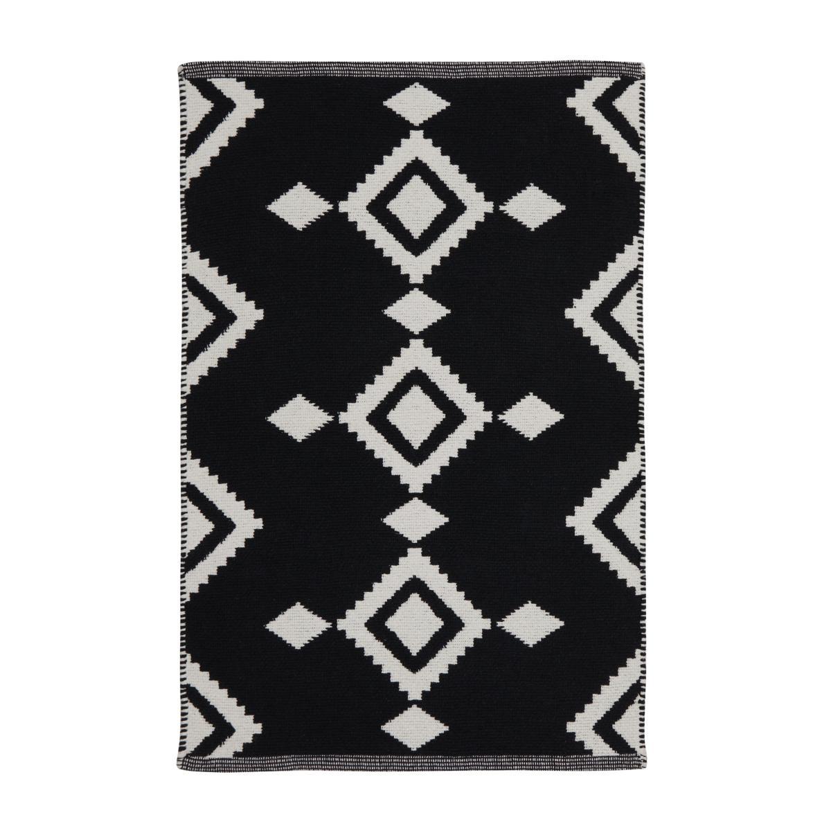 Jacquard Rug 60 x 90cm Jacquard Black – image 5
