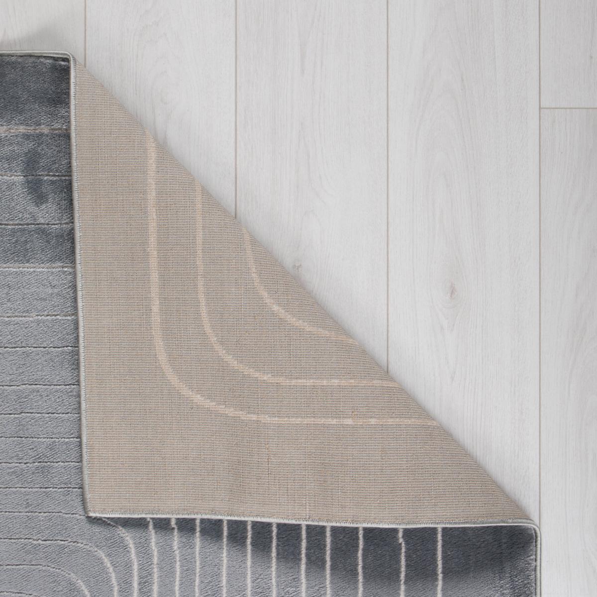 Tobias Shaped Rug Grey – image 4