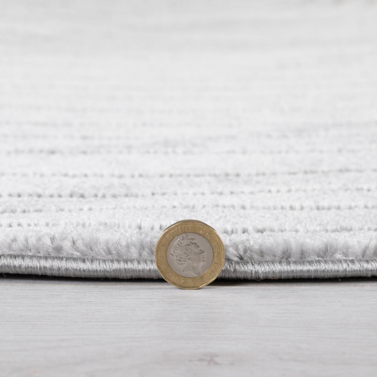 Tobias Shaped Rug Grey – image 5