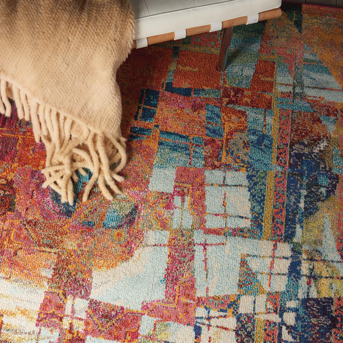 Celestial Stained Glass MultiColoured Rug NA – image 2